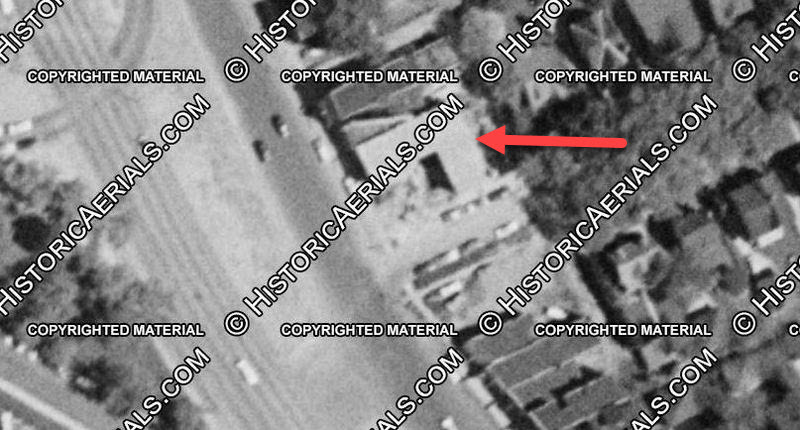 Palmer Motel - 1957 Aerial Photo (newer photo)